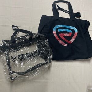 Black Tote Bag with Logo